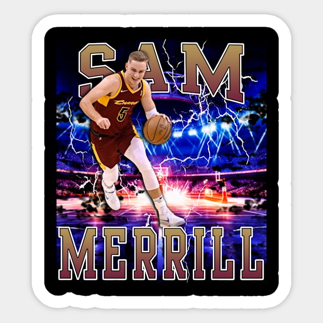 Sam Merrill Sticker by Gojes Art